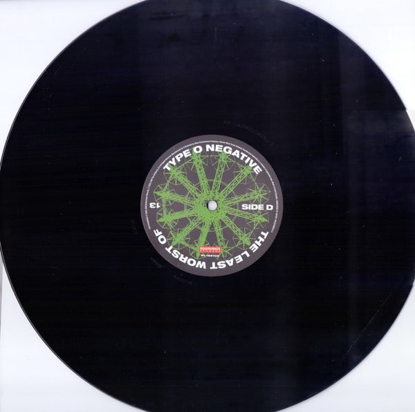 Vinilo Type O Negative The Least Worst Of6