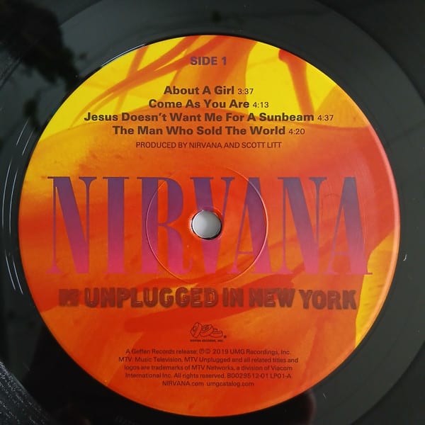 Nirvana Mtv Unplugged Doble 2 Lp Vinilo3