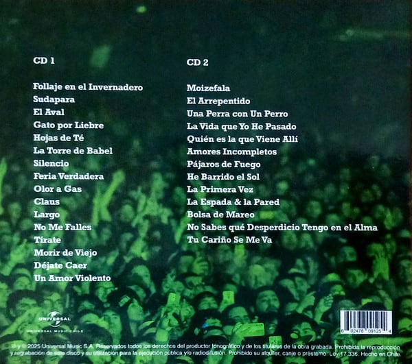 Los Tres Revuelta En Vivo Cd1