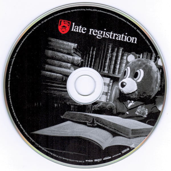 Kanye West Late Registration Cd3