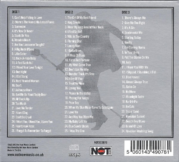 Elvis The Platinum Collection Cd1