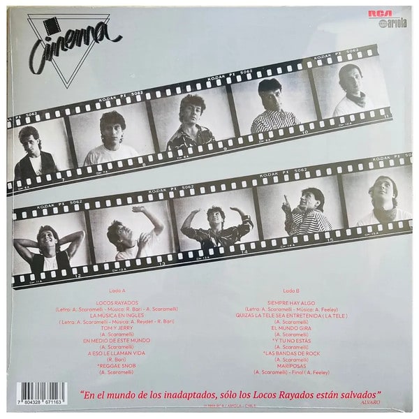Cinema Locos Rayados Vinilo1