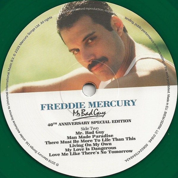 Freddie Mercury Mr. Bad Guy Vinilo5