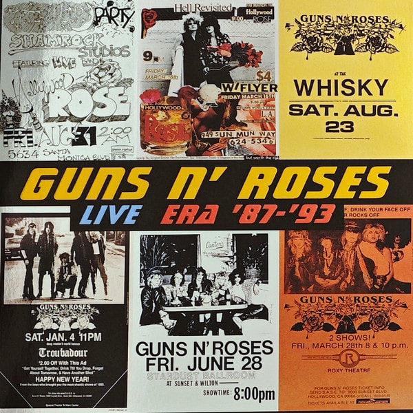 Guns N' Roses Live Era '87-'93 Vinilo (Box)2