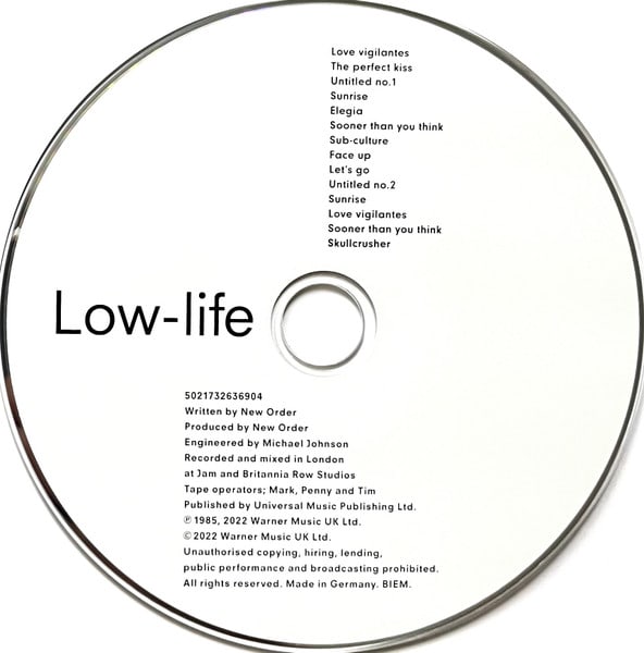 CD New Order Low-Life4