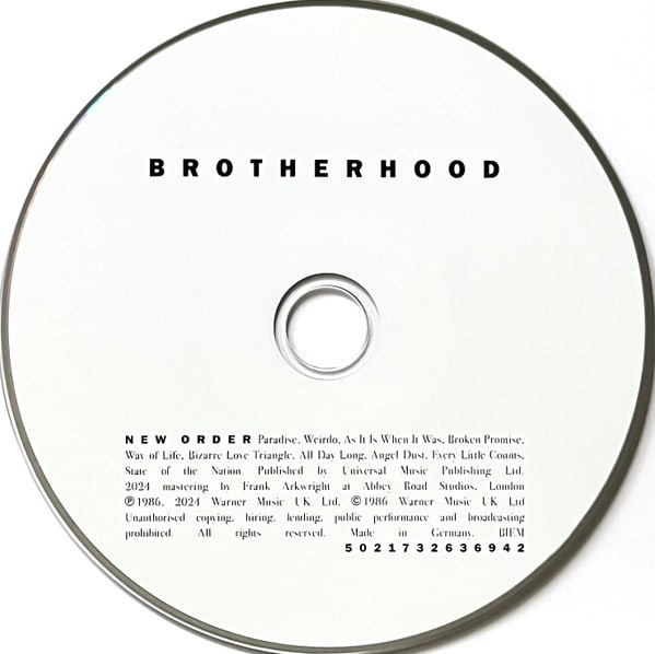 Cd New Order Brotherhood4