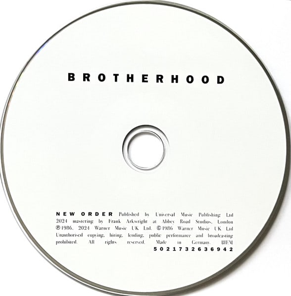 Cd New Order Brotherhood3