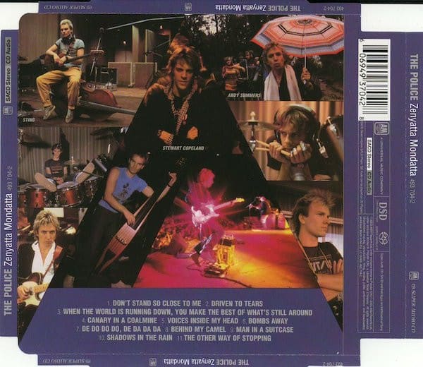 The Police Zenyatta Mondatta Cd2