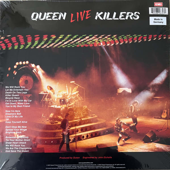 Queen Live Killers Vinilo4