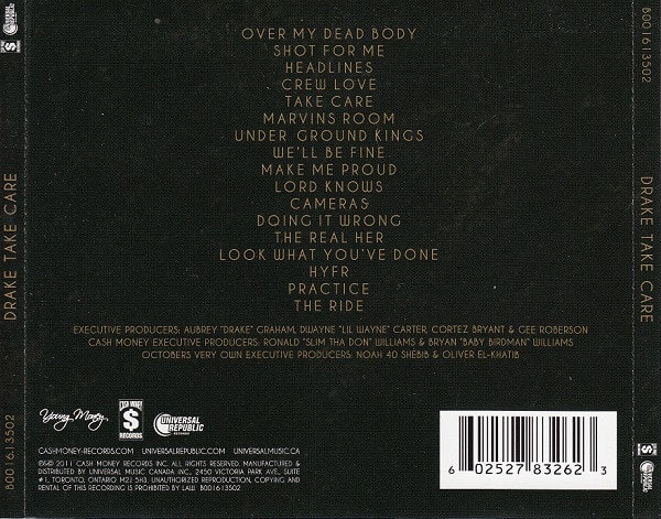 Drake Take Care CD2