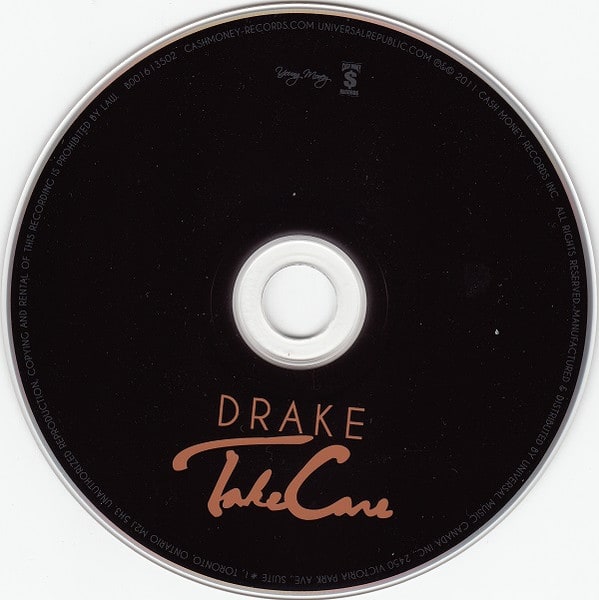 Drake Take Care CD3