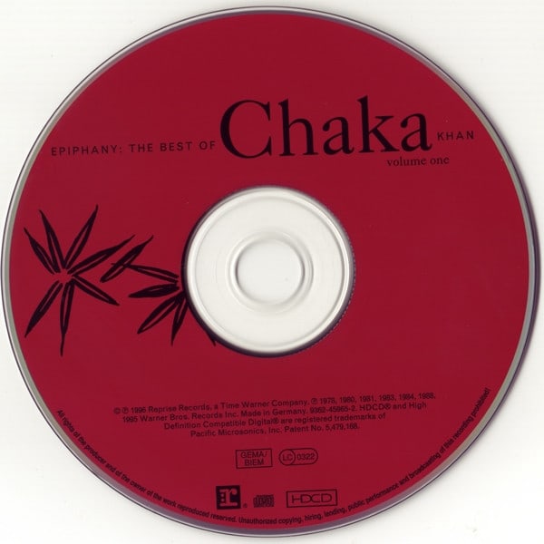 Chaka Khan Epiphany: The Best Of Chaka Khan Volume One CD3