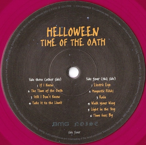 Helloween The Time Of The Oath Vinyl4
