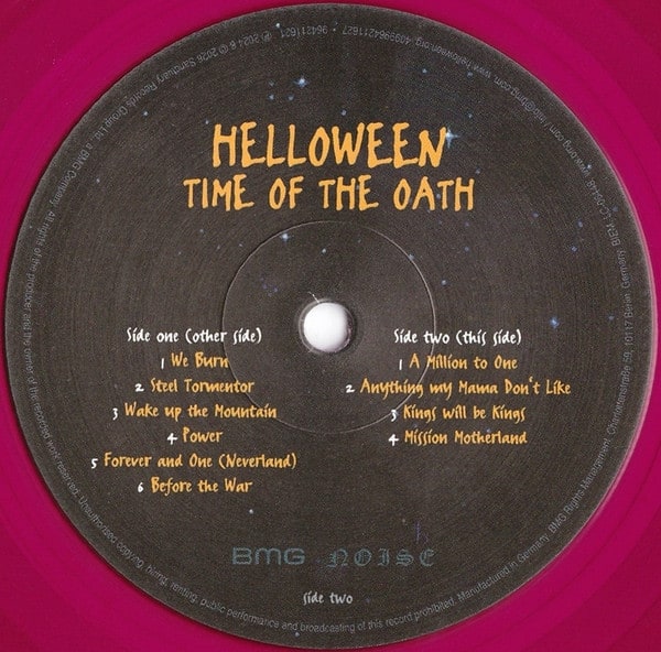 Helloween The Time Of The Oath Vinyl6