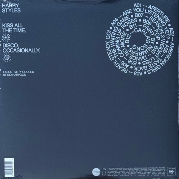 Harry Styles Kiss All The Time. Disco, Occasionally Vinilo1