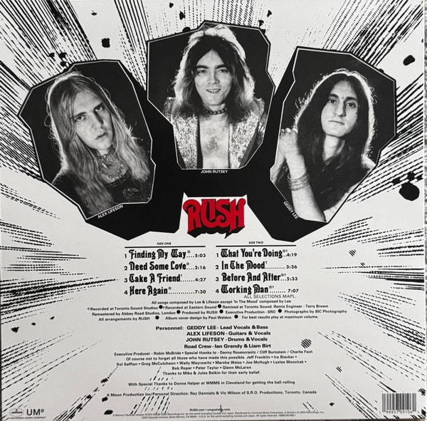 Rush Rush Vinilo2