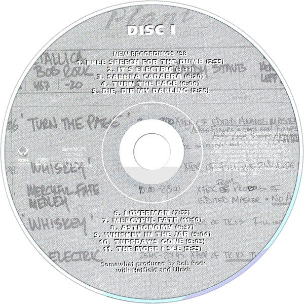 Metallica Garage Inc. Cd3