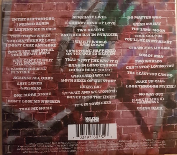 Cd Phil Collins The Singles2
