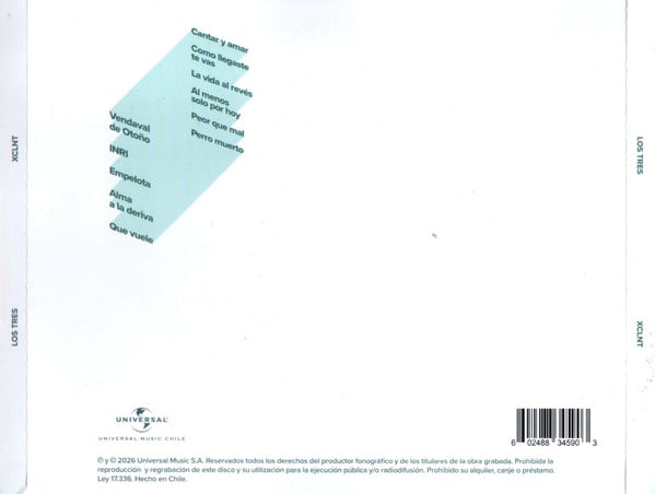 Los Tres XCLNT Cd2
