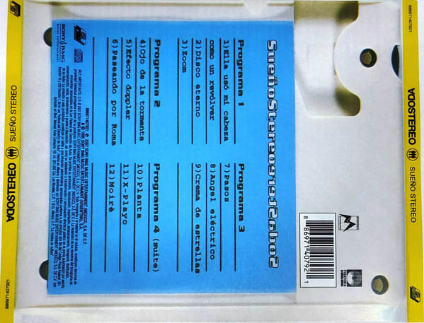 cD Soda Stereo Sueño Stereo2