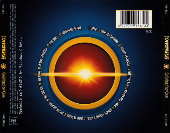 The Offspring Conspiracy Of One Cd2