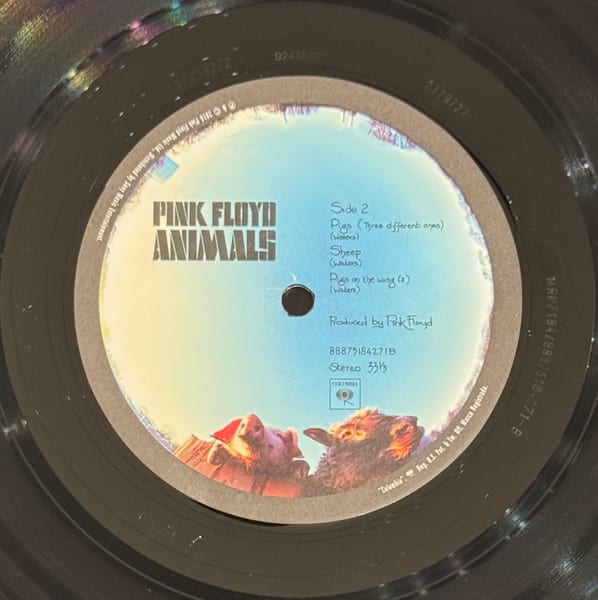 PINK FLOYD ANIMALS (180G) (2016 VERSION) Vinilo6