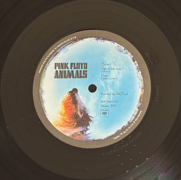 PINK FLOYD ANIMALS (180G) (2016 VERSION) Vinilo5