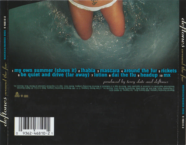 Deftones Around The Fur Nuevo Y Sellado cd2