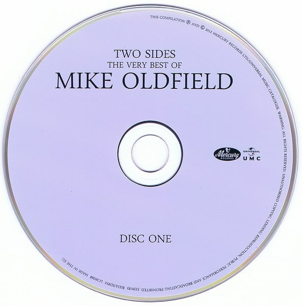 Mike Oldfield Two Sides: The Very Best Of Mike Oldfield Cd3