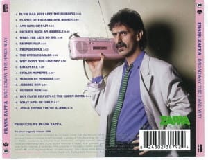 Frank Zappa Broadway The Hard Way CD2
