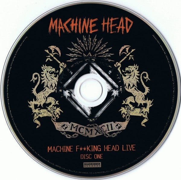 Machine Head Machine F**king Head Live CD4