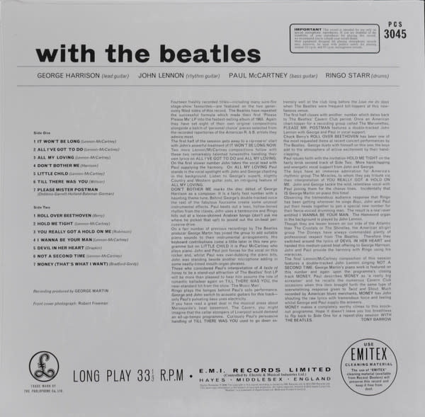 The Beatles With The Beatles Vinilo1