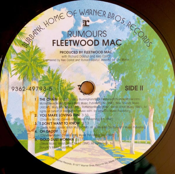 Fleetwood Mac Rumours Vinilo4