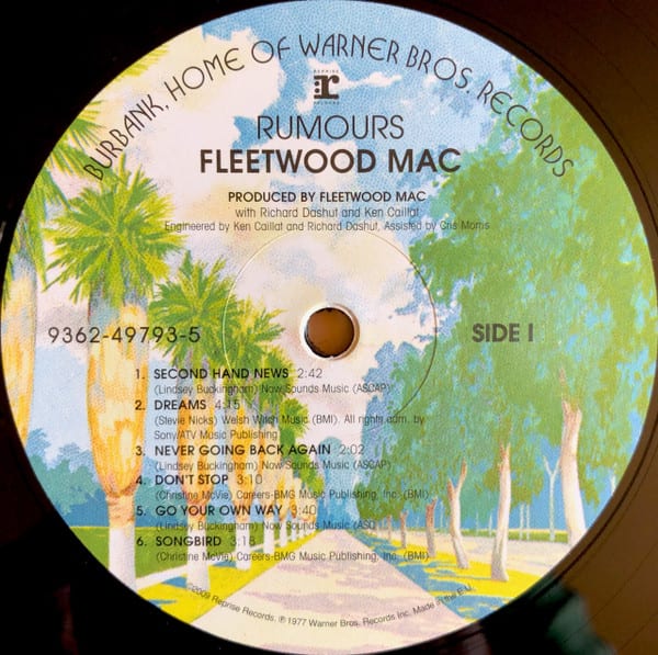 Fleetwood Mac Rumours Vinilo3