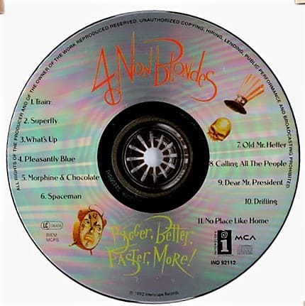 4 Non Blondes Bigger, Better, Faster, More! CD2