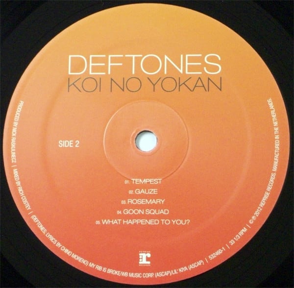 Deftones Koi No Yokan Vinilo5