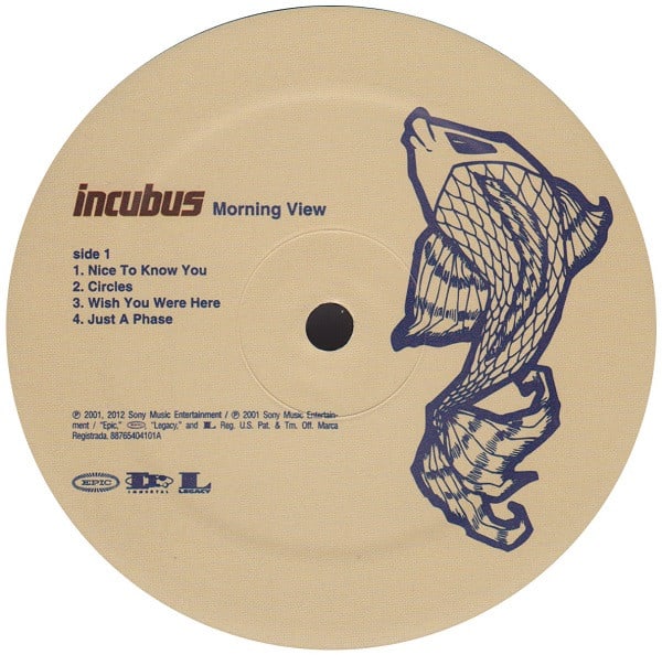 Incubus Morning View Nuevo Sellado Vinilo3