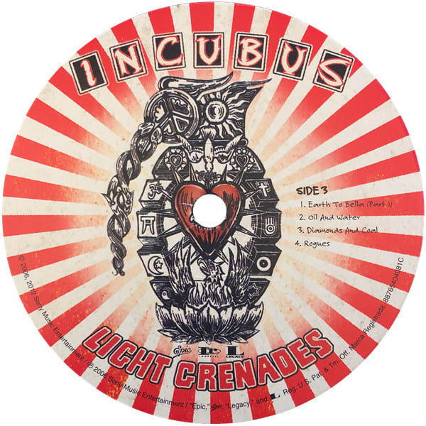 Incubus Light Grenades Vinilo5