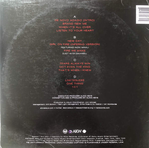 Alicia Keys Girl On Fire VINILO1