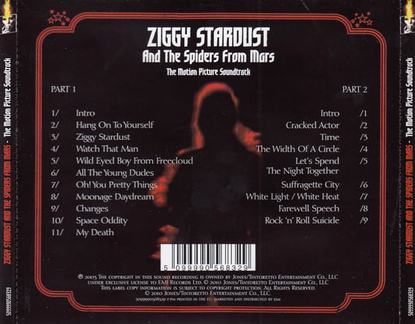 David Bowie – Ziggy Stardust And The Spiders From Mars (The Motion Picture Soundtrack) CD2