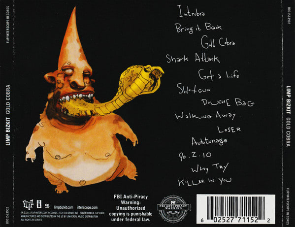 Limp Bizkit Gold Cobra Cd2