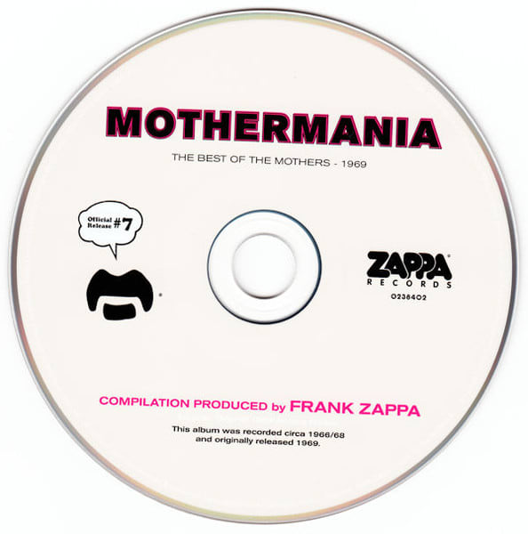 The Mothers Of Invention Mothermania - The Best Of The Mothers CD3