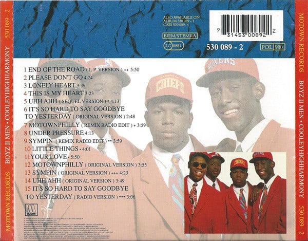 Boyz II Men Cooleyhighharmony CD2