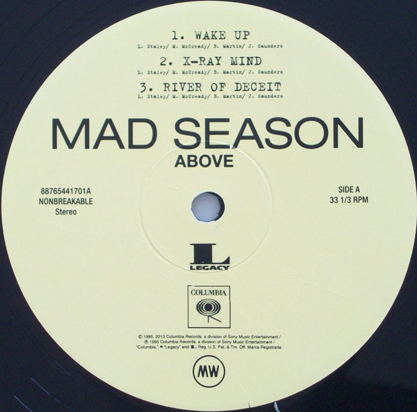 Mad Season Above Vinyl3