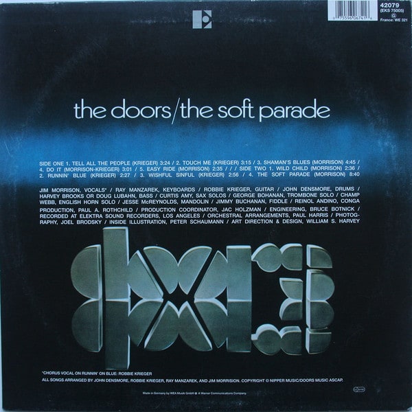 The Doors - The Soft Parade Vinilo2