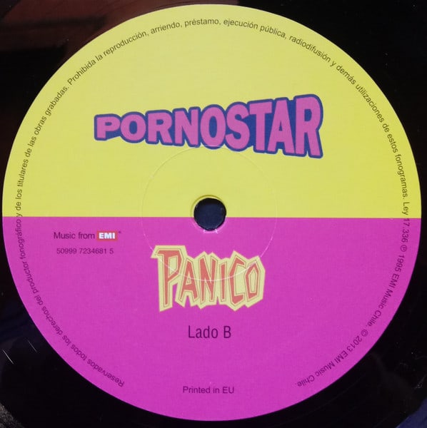 Panico Pornostar Vinilo3