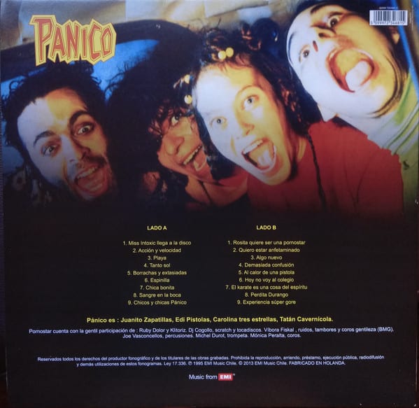 Panico Pornostar Vinilo2
