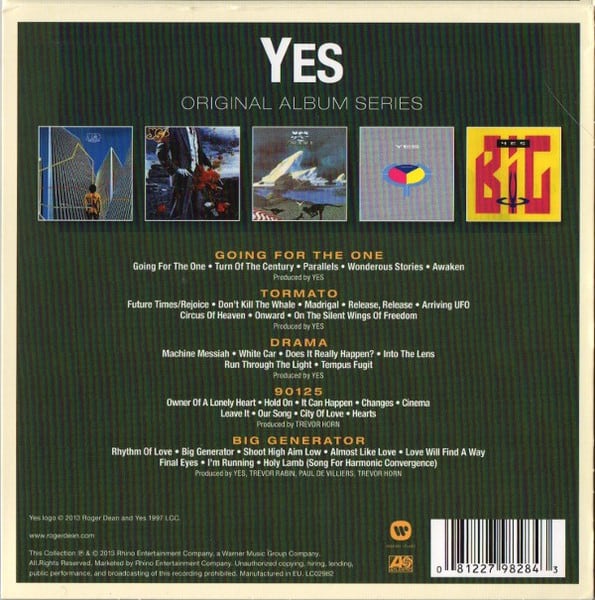Cd Yes Original Album Series2