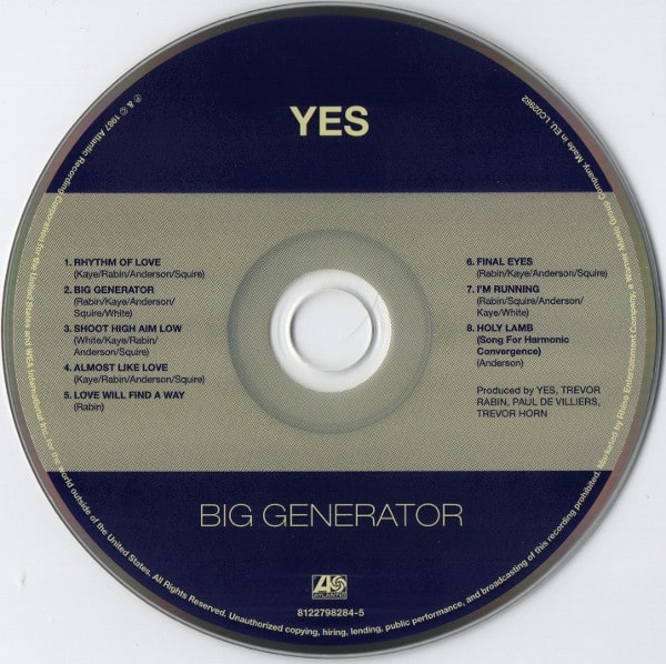 Cd Yes Original Album Series16