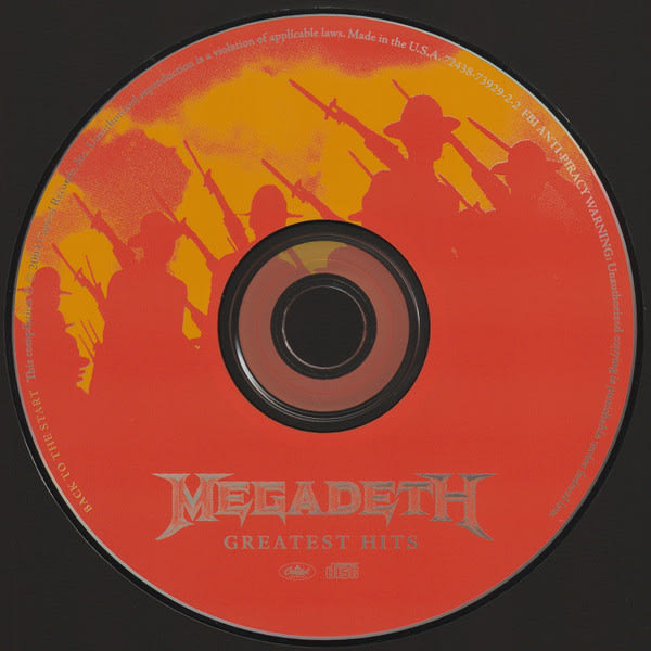 Megadeth Greatest Hits: Back To The Start Cd3